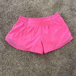 Lululemon Pink Shorts